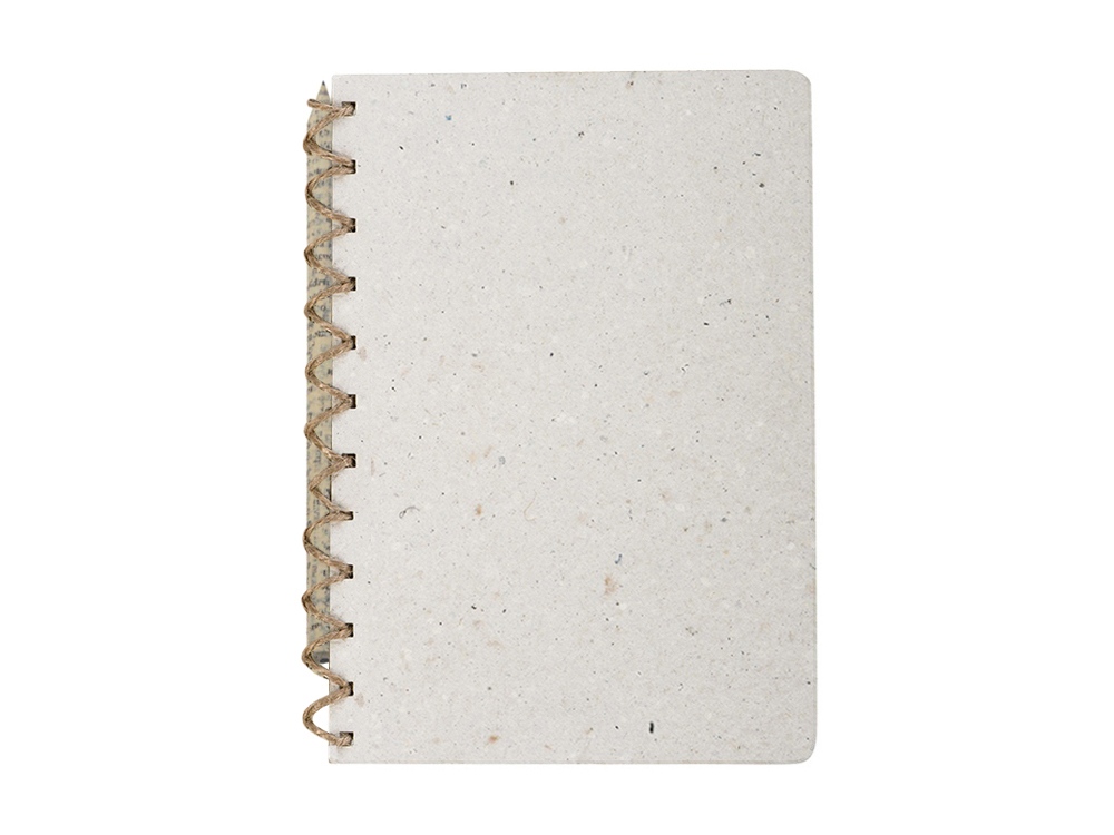 Блокнот А5 с бумажным карандашом и семенами цветов микс белый