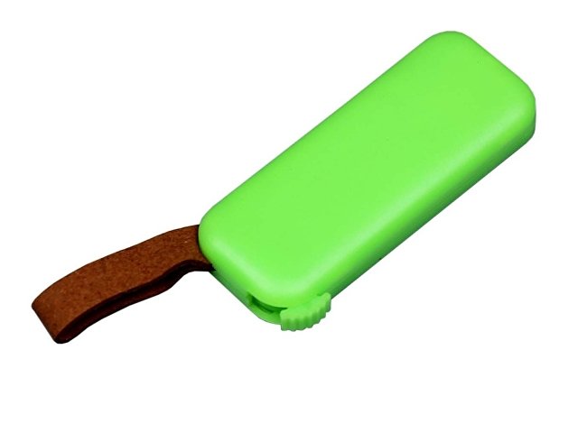 USB 2.0- флешка промо на 32 Гб прямоугольной формы, выдвижной механизм — фото 2