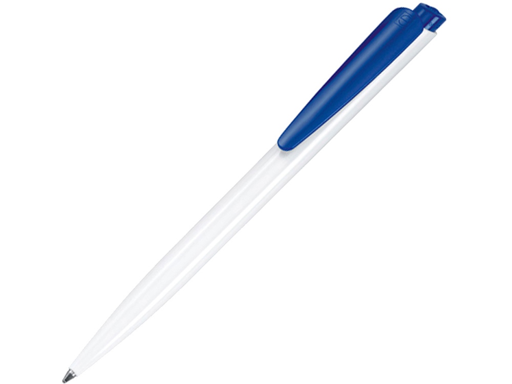 Ручка шариковая Senator Dart Basic Polished, белый/синий