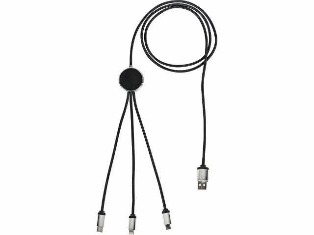 Кабель 3-в-1 с подсветкой логотипа «Ion»