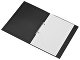 Папка пластиковая с 2 кольцами, черный