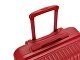 Чемодан TORBER В Отпуск, красный, ABS-пластик, 45 х 27 х 68 см, 63 л, 3,1 кг