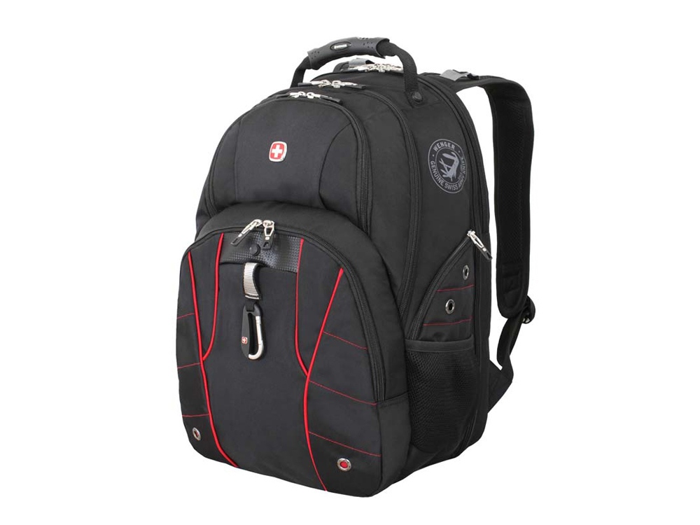 Рюкзак ScanSmart 29л с отделением для ноутбука 15. Wenger, черный/красный