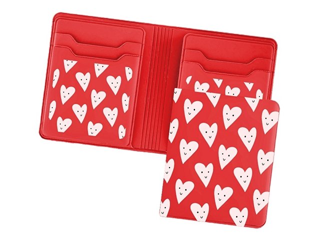 Картхолдер с отделением для наличных денег с возможностью полноцветной УФ-печати, софт-тач thumbnail