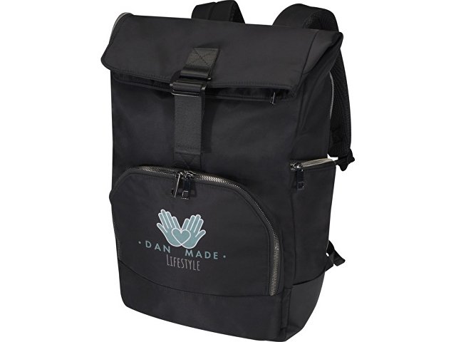 Рюкзак «Rhine» 15” с откидным верхом из переработанного материала