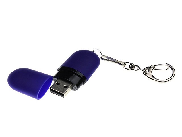 USB 3.0- флешка «Goutte Soft-touch» на 256 Гб каплевидной формы — фото 2
