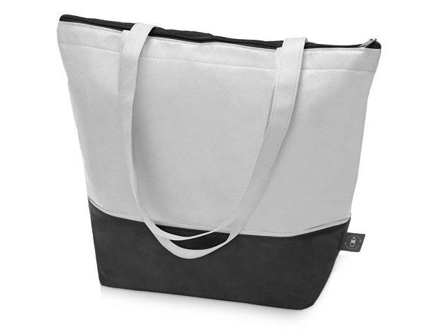 Сумка-холодильник Reviver с длинными ручками из нетканого переработанного материала RPET thumbnail