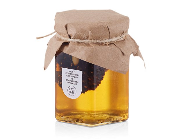 Мед с сосновыми шишками и кедровыми орехами thumbnail