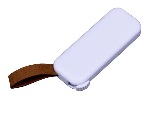 USB 3.0- флешка промо на 64 Гб прямоугольной формы, выдвижной механизм — фото 2