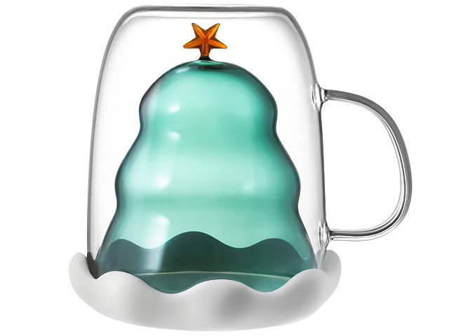 Кружка с двойными стенками с елочкой внутри «Winter Wonderland» thumbnail