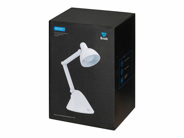 Настольный светильник с функцией беспроводной зарядки «Bendy» thumbnail