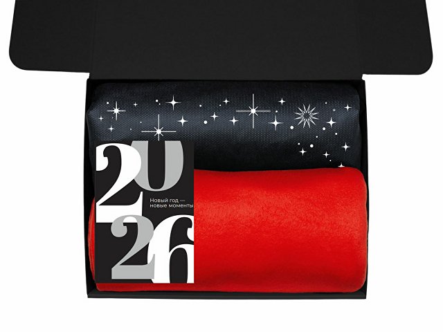 Подарочный набор «Re:Moments» с пледом, френчпрессом и медом thumbnail