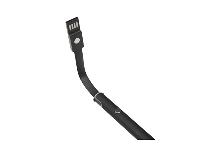 Ручка металлическая шариковая «Connect» с кабелем USB 2 в 1 thumbnail