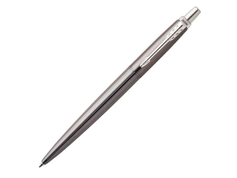 Шариковая ручка Parker Jotter Premium, Oxford Grey Pinstripe CT, серый