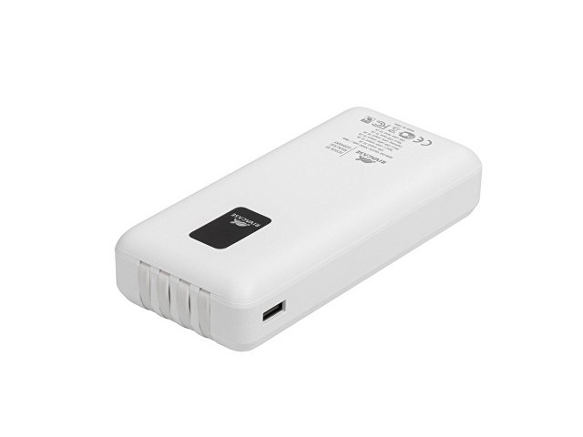 Внешний аккумулятор с дисплеем и встроенными кабелями VA2220, 20000 mAh thumbnail