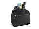 Несессер BUGATTI БЛАНК ОБЛЕГЧЕННАЯ | BLANC DELIGHT, чёрный, нейлон RPET600D/тарпаулин/полиэстер, 24х9х21 см, 3,6 л
