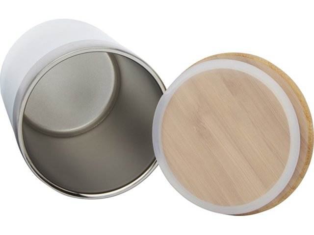 Кружка с вакуумной изоляцией и бамбуковой крышкой «Lagan» thumbnail