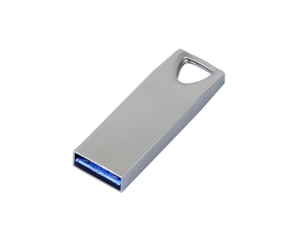 USB 2.0-флешка на 16 Гб с мини чипом и отверстием для цепочки