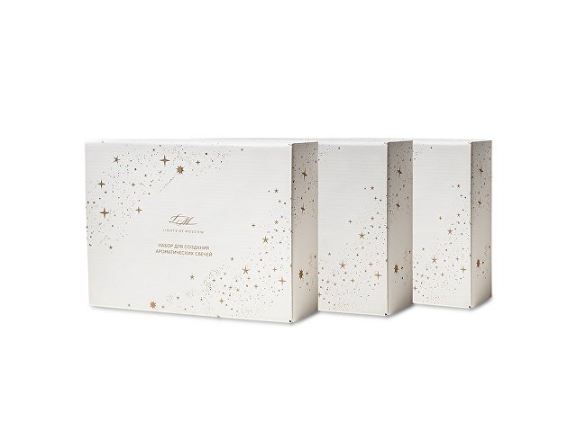 Набор для создания 2-х ароматических свечей: имбирный пряник, рождественская елка thumbnail