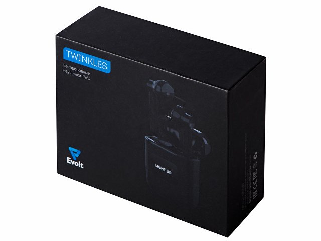 Беспроводные наушники TWS c подсветкой лого «Twinkles»