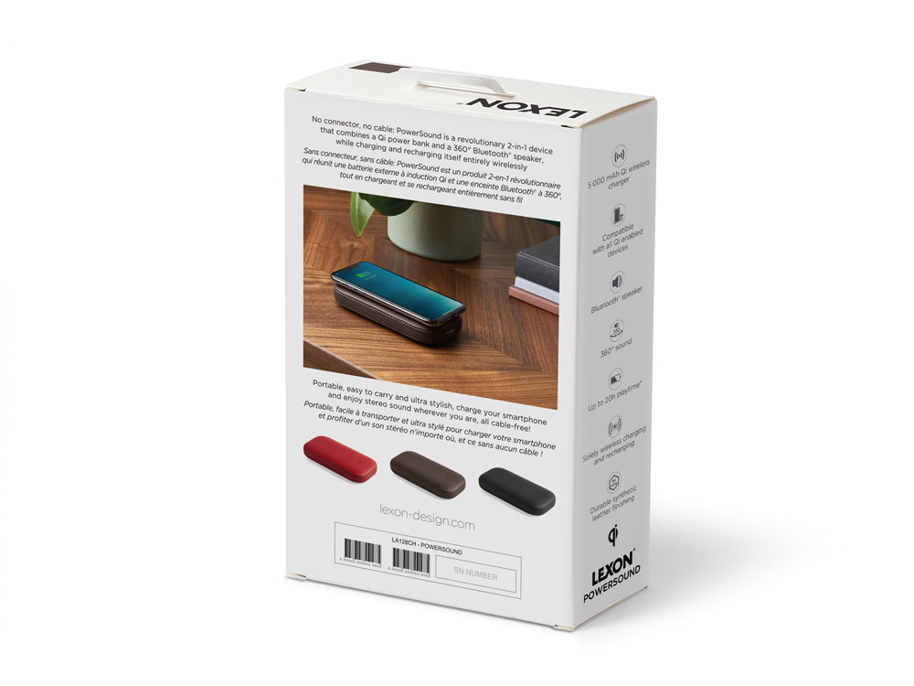 Внешний аккумулятор с беспроводной колонкой Powersound фото 2 Внешний аккумулятор с беспроводной колонкой Powersound фото 2