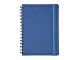 Ежедневник недатированный на гребне А5 "Pragmatic", синий (Р)