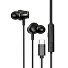 Стереогарнитура Stereo Aura ANC, USB-C, черный, Deppa
