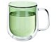 Цветная кружка Ubud с двойными стенками, зеленый
