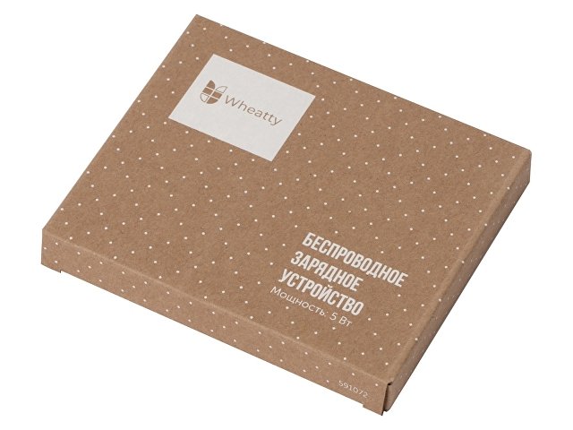 Беспроводное зарядное устройство «Wheatty» из пшеничной соломы, 5W thumbnail