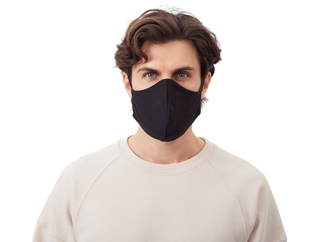 Маска для лица многоразовая с фиксаторами thumbnail