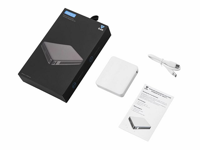 Внешний аккумулятор «Brick 5» с быстрой зарядкой PD, 5000 мАч thumbnail