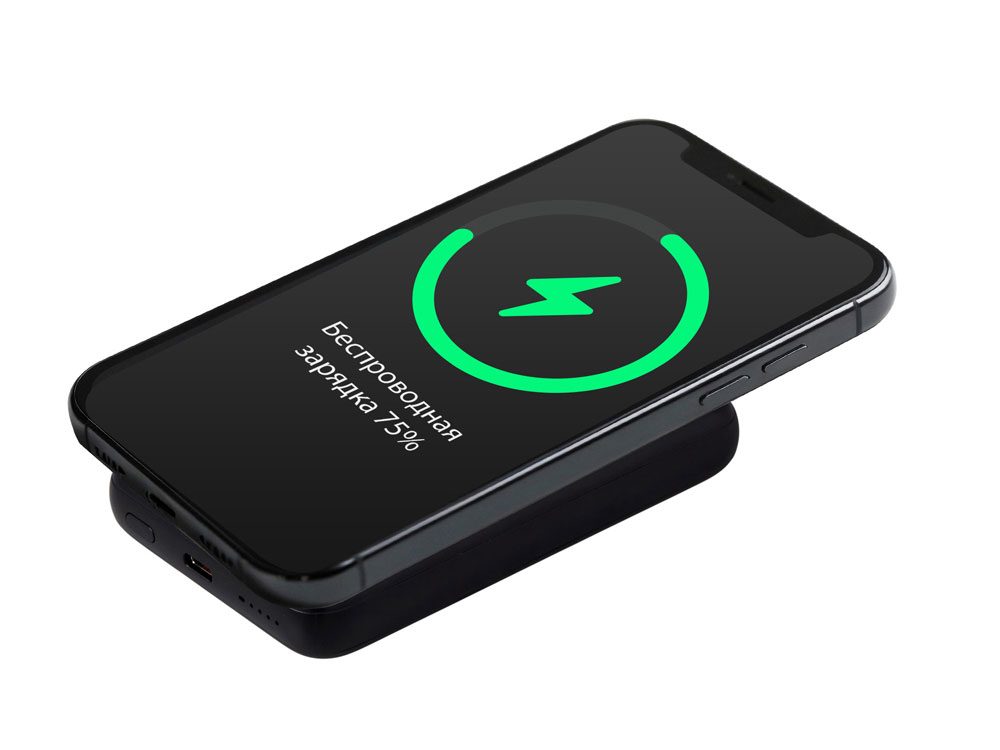 Магнитный внешний беспроводной аккумулятор «Polarix», QC/PD, 10000 мАч фото 9 Магнитный внешний беспроводной аккумулятор «Polarix», QC/PD, 10000 мАч фото 9