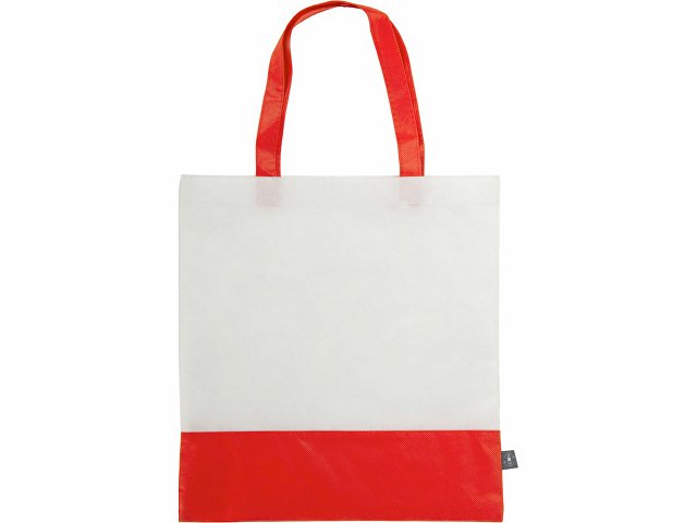 Сумка-шоппер двухцветная Reviver из нетканого переработанного материала RPET thumbnail