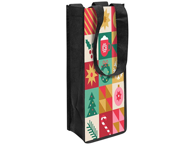 Чехол для бутылки из нетканого материала PET с возможностью полноцветной печати thumbnail