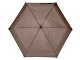 Зонт складной женский TORBER, механика, 5 сложений, коричневый, каркас алюминий, эпонж, пластиковая ручка, диаметр 91 см
