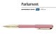 Ручка пластиковая шариковая "Parliament", 0,7 мм, синие чернила, розовый/золотистый