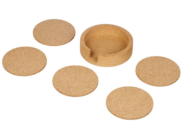 Набор костеров из пробки на подставке «Krock» thumbnail