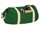Хлопковая сумка Barrel Duffel, зеленый/бежевый