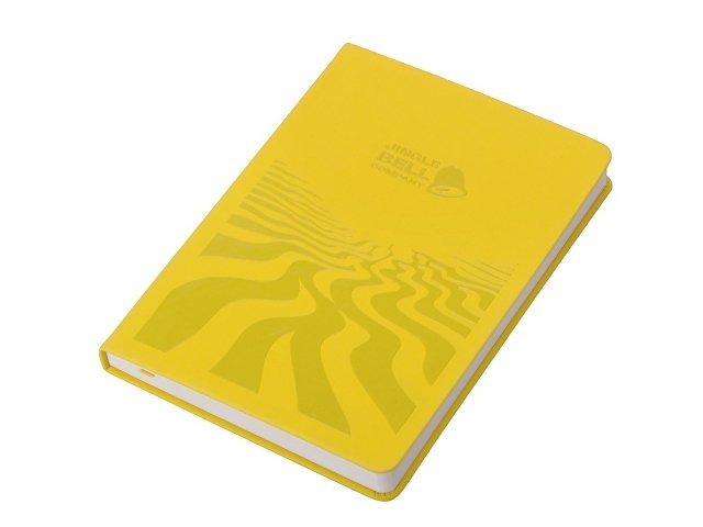 Бизнес-блокнот А5 «C2» soft-touch с УФ-печатью