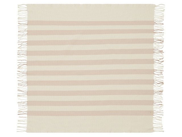 Плед «Reglet» из хлопка с бахромой thumbnail