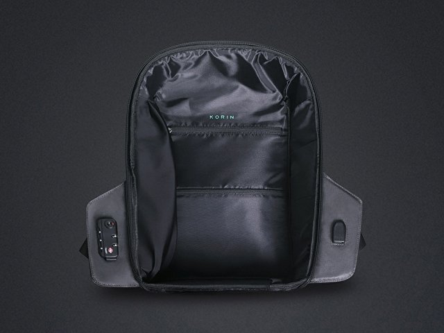 Водостойкий антикражный рюкзак Hipack для ноутбука 15.6" thumbnail