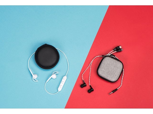 Беспроводные наушники «Get Up» с чехлом thumbnail