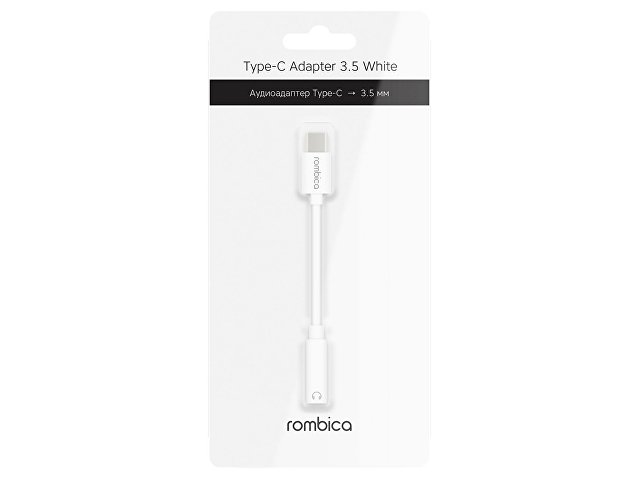 Переходник Type-C Adapter 3.5 White