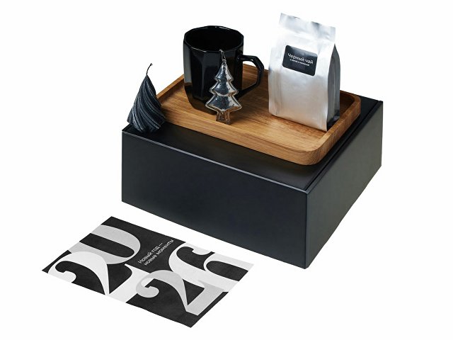 Подарочный набор «Re:Hearth»  с кружкой, подносом, свечой и чаем thumbnail