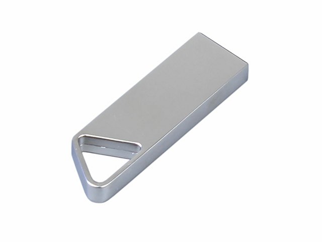 USB 2.0-флешка на 64 Гб с мини чипом и отверстием для цепочки — фото 3